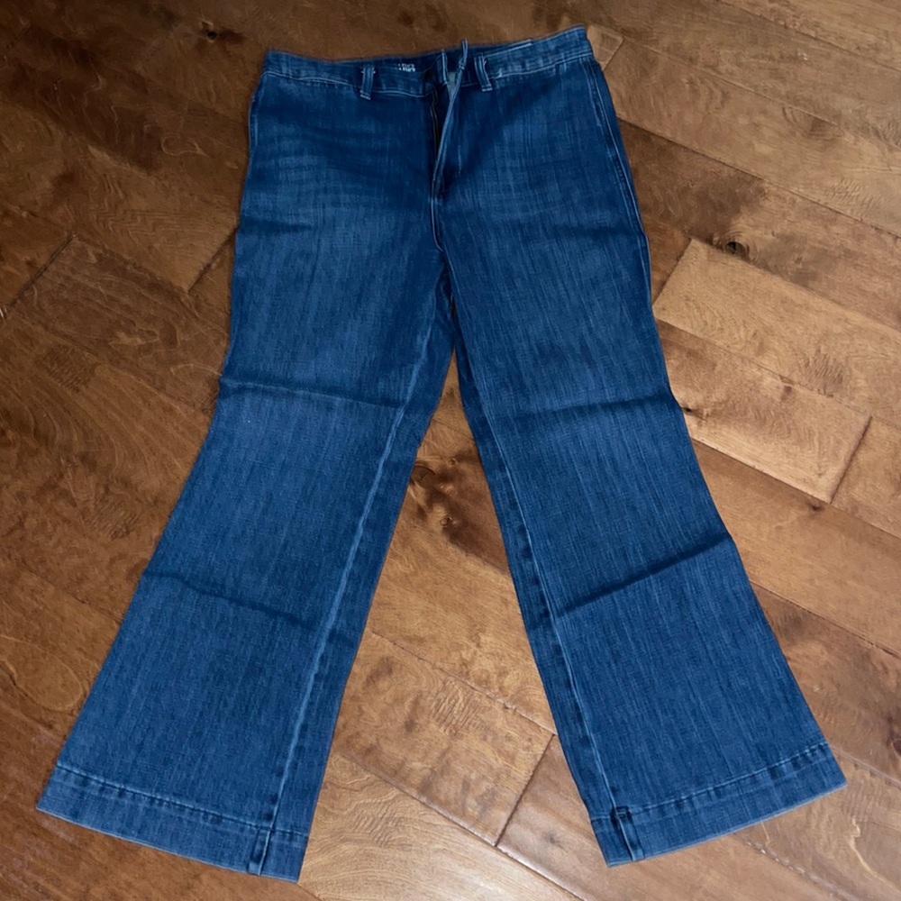 Talbots high waste flare jeans